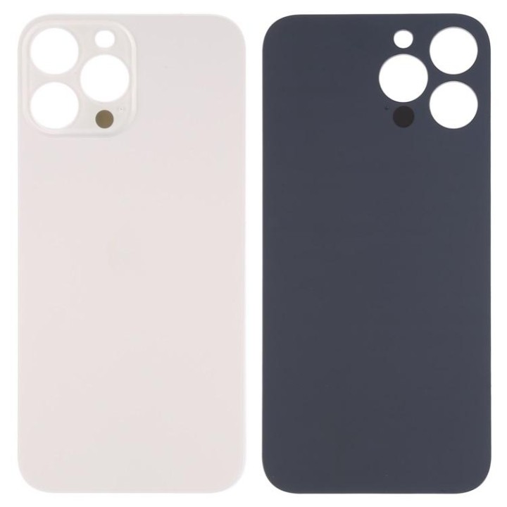 COVER POSTERIORE DI VETRO (BIG HOLE) PER APPLE IPHONE 14 PRO MAX 6.7..
