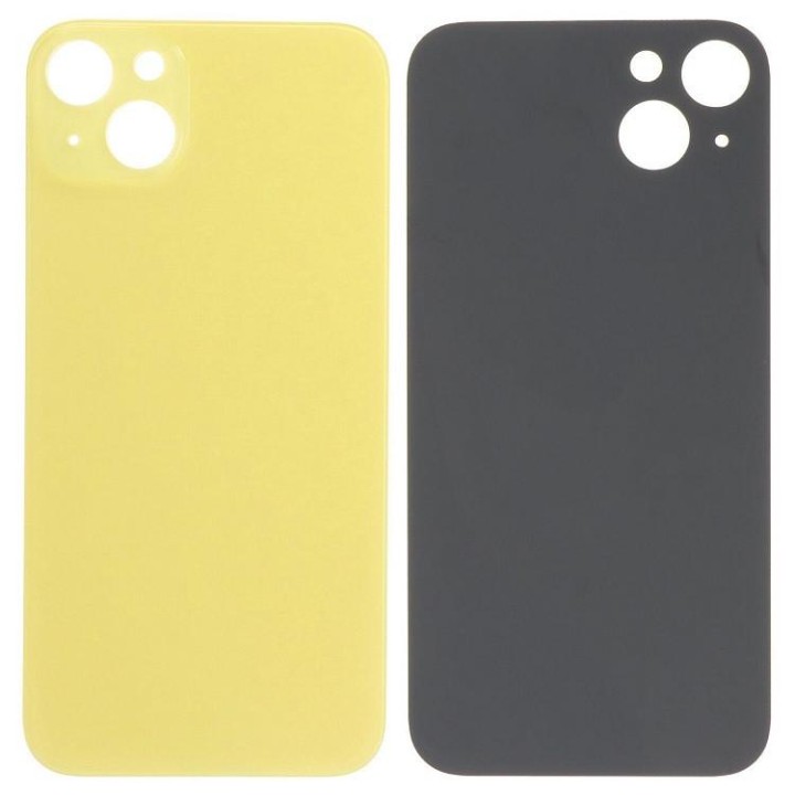COVER POSTERIORE DI VETRO (BIG HOLE) PER APPLE IPHONE 14 PLUS 6.7 GIA.