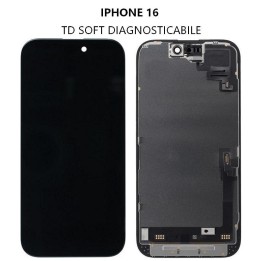 TOUCHSCREEN + DISPLAY OLED DISPLAY COMPLETO PER APPLE IPHONE 16 6.1 T.