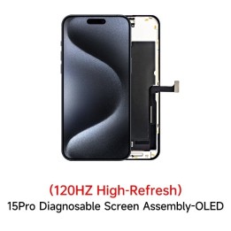 TOUCHSCREEN + DISPLAY OLED DISPLAY COMPLETO PER APPLE IPHONE 15 PRO 6.