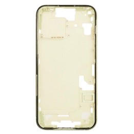 COVER CENTRALE A PER APPLE IPHONE 15 6.1 GIALLO MATERIALE ORIGINALE