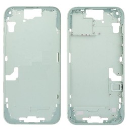 COVER CENTRALE A PER APPLE IPHONE 15 PLUS 6.7 VERDE MATERIALE ORIGINA.