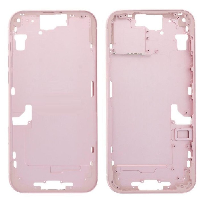 COVER CENTRALE A PER APPLE IPHONE 15 PLUS 6.7 ROSA MATERIALE ORIGINALE