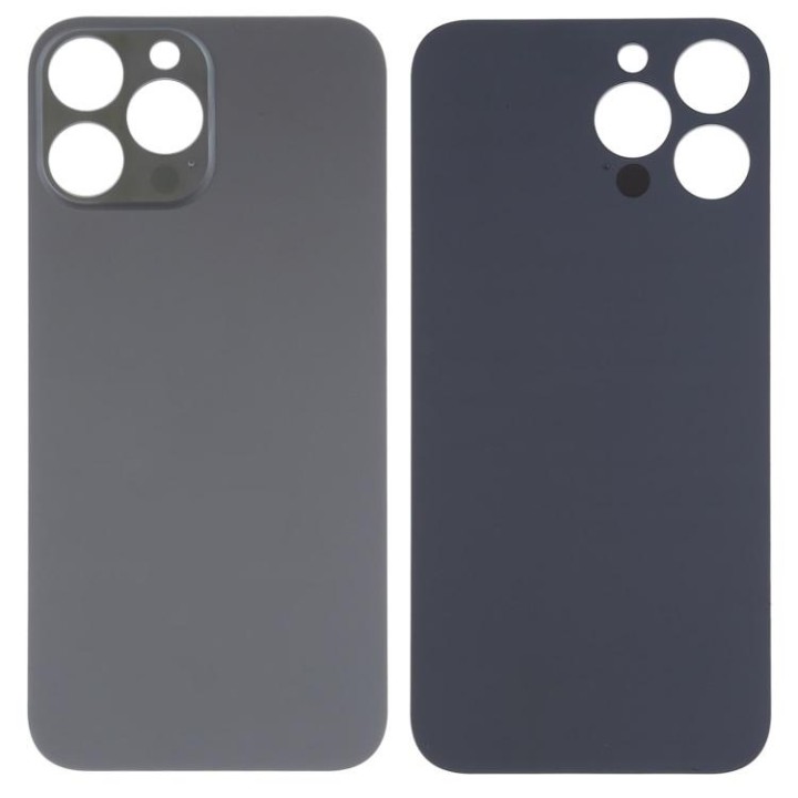 COVER POSTERIORE DI VETRO (BIG HOLE) PER APPLE IPHONE 14 PRO MAX 6.7..