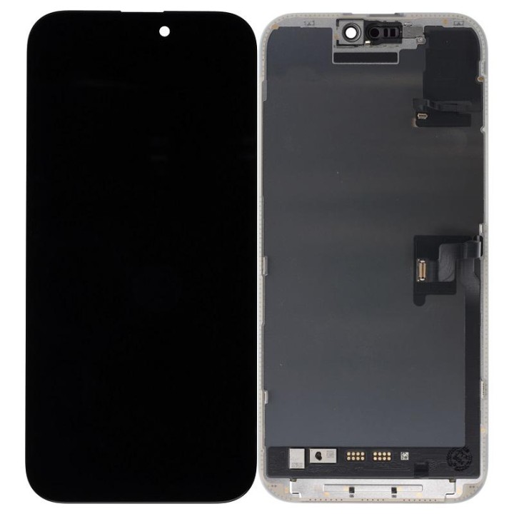 TOUCHSCREEN + DISPLAY OLED DISPLAY COMPLETO PER APPLE IPHONE 16 PRO M.
