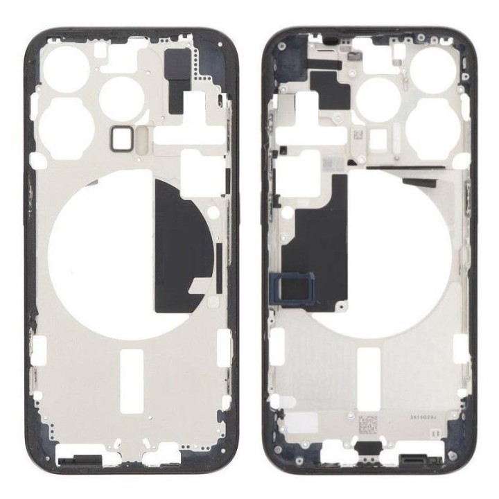 COVER CENTRALE A PER APPLE IPHONE 15 PRO 6.1 BLU OEM