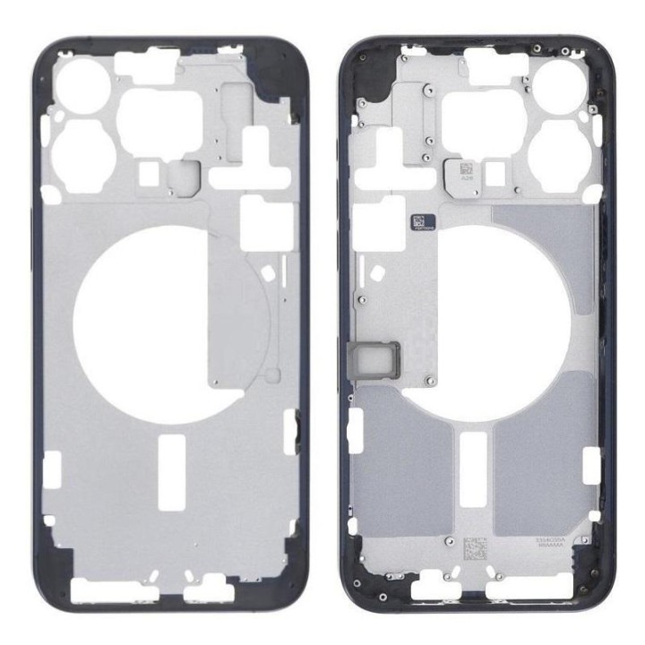 COVER CENTRALE A PER APPLE IPHONE 15 PRO MAX 6.7 BLU OEM