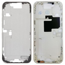 COVER CENTRALE A PER APPLE IPHONE 16 PRO MAX 6.9 BIANCO MATERIALE ORI.