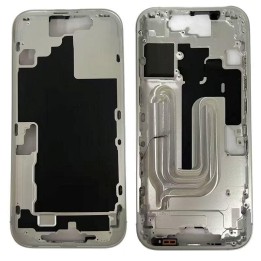 COVER CENTRALE A PER APPLE IPHONE 17 6.3 BIANCO MATERIALE ORIGINALE
