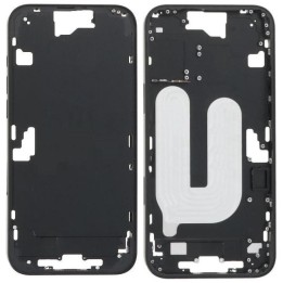 COVER CENTRALE A PER APPLE IPHONE 16 PLUS 6.7 NERO OEM (SENZA PULSANT.