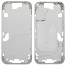 COVER CENTRALE A PER APPLE IPHONE 16 6.1 BIANCO OEM (SENZA PULSANTE D.