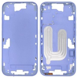 COVER CENTRALE A PER APPLE IPHONE 16 6.1 BLU OEM (SENZA PULSANTE DELL.