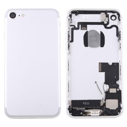 COVER POSTERIORE CON RICAMBI PER IPHONE 7G 4.7 BIANCO MATERIALE ORIGI.
