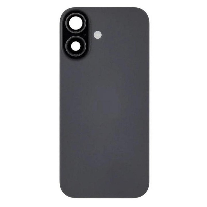 COVER POSTERIORE DI VETRO PER APPLE IPHONE 17 6.3 NERO (SENZA NFC)