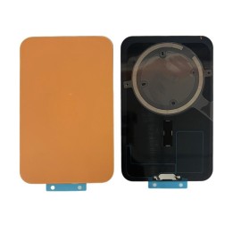COVER POSTERIORE DI VETRO PER APPLE IPHONE 17 PRO 6.3 ARANCIA (SENZA..
