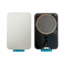 COVER POSTERIORE DI VETRO PER APPLE IPHONE 17 PRO 6.3 ARGENTO (SENZA..