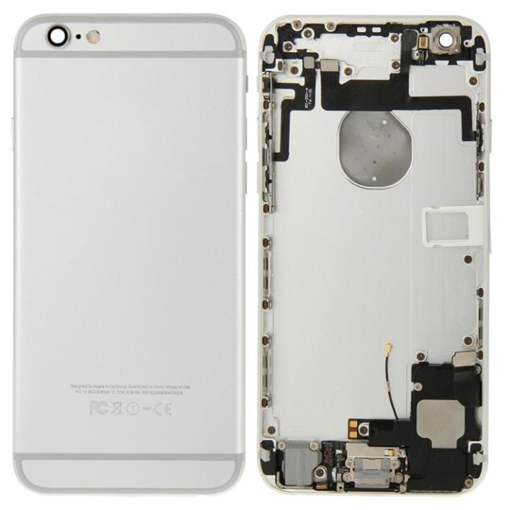COVER POSTERIORE CON RICAMBI PER IPHONE6 IPHONE 6 6G 4.7 BIANCO ORIGI.