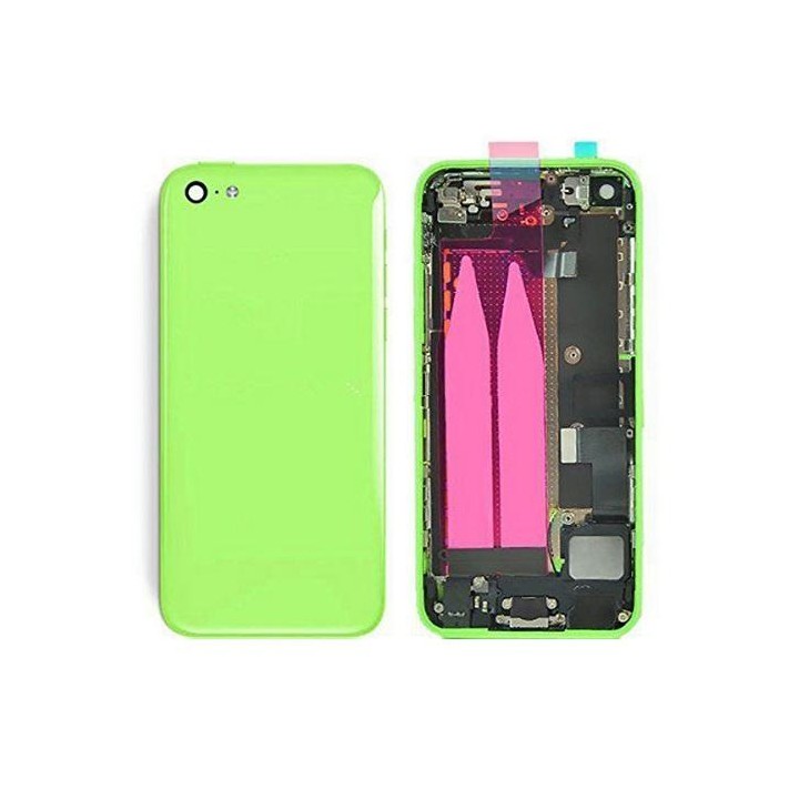 COVER POSTERIORE COMPLETO ORIGINALE PER IPHONE5C IPHONE 5C GREEN