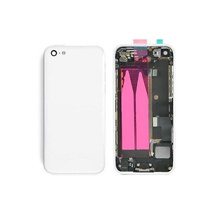 COVER POSTERIORE COMPLETO ORIGINALE PER IPHONE5C IPHONE 5C BIANCO