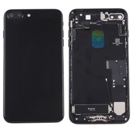 COVER POSTERIORE CON RICAMBI PER APPLE IPHONE 7 PLUS 5.5 JET BLACK MA.