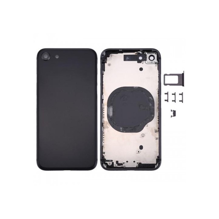 COVER POSTERIORE PER APPLE IPHONE 8G 4.7 NERO