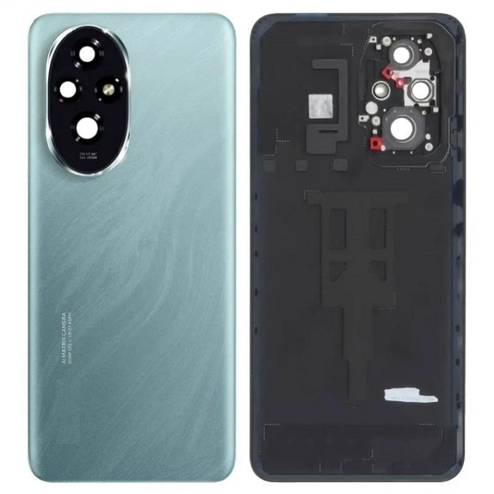 COVER POSTERIORE PER HONOR 200 5G (ELI-NX9 ELI-AN00) VERDE ORIGINALE