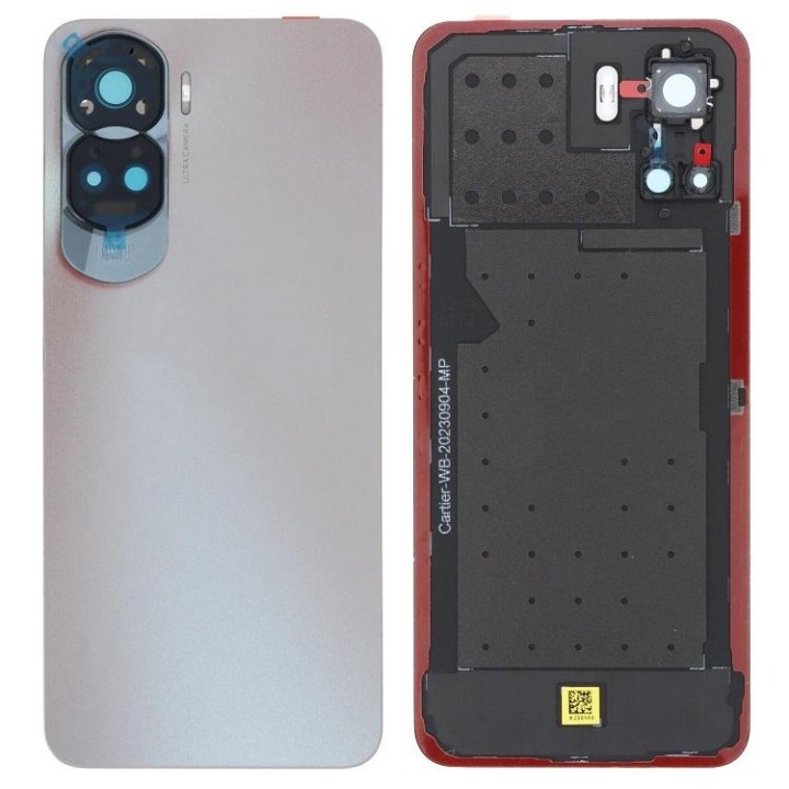 COVER POSTERIORE PER HONOR 90 LITE 5G (CRT-NX1) ARGENTO ORIGINALE