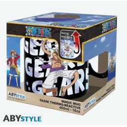 ABYSTYLE - ONE PIECE - Mug Heat Change - 460ml - Gear 5th - cardboard