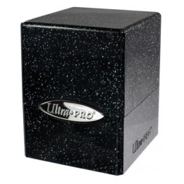 ULTRA PRO Deck Box - Satin Cube - Glitter Black