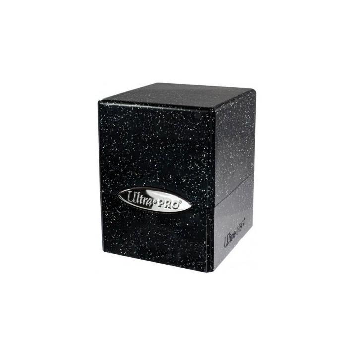 ULTRA PRO Deck Box - Satin Cube - Glitter Black