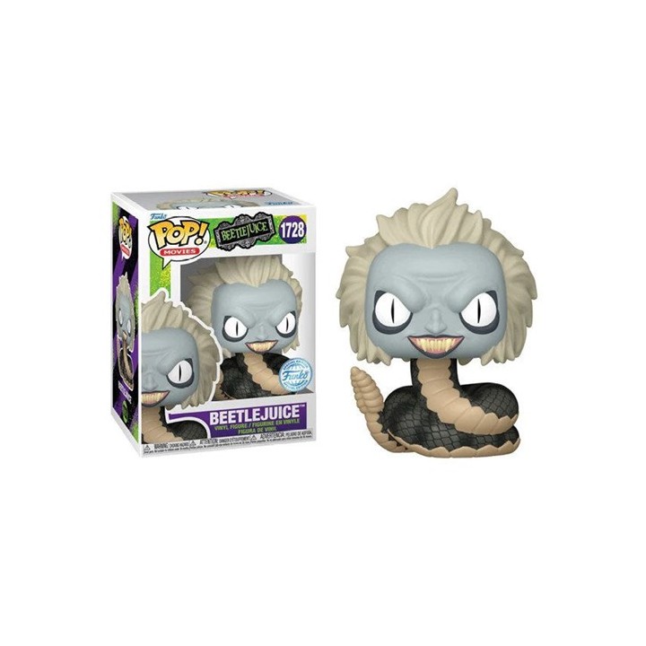 FUNKO POP Beetlejuice - 1728 Beetlejuice (Snake) (Exclusive) 9cm