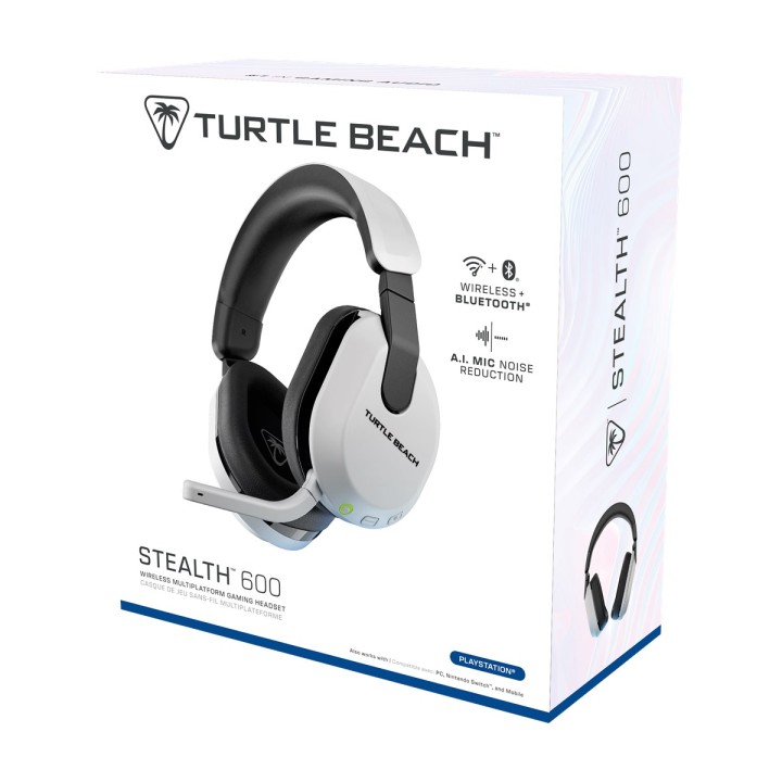 TURTLE BEACH cuffie gaming Stealth 600 GEN3 White (compatibile PS4)