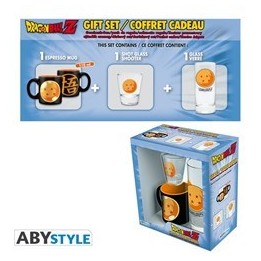 ABYSTYLE DRAGON BALL Z Kit regalo con 2 bicchieri in vetro e mini tazza