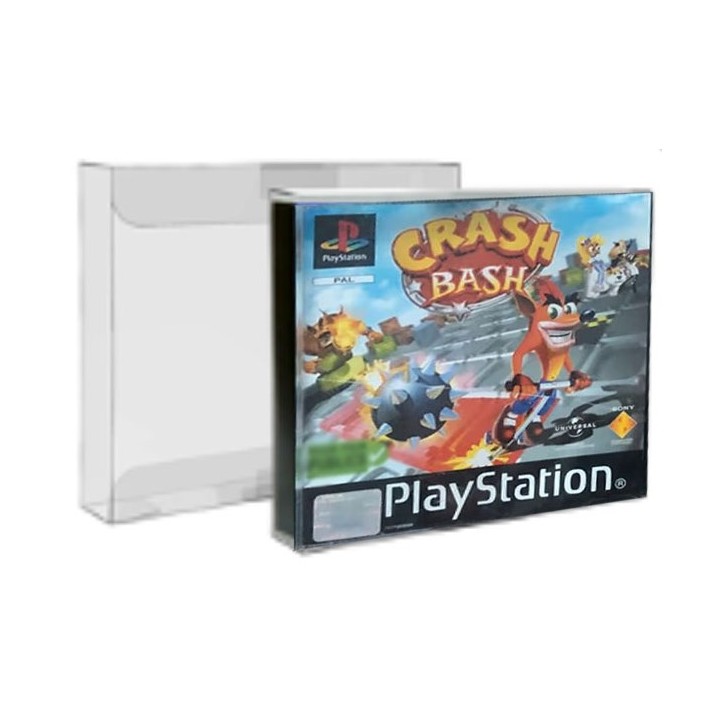 PS1 Single CD Game Box Protector (PACKAGE-FREE)