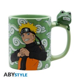 ABYSTYLE NARUTO SHIPPUDEN - Tazza con manico 3D: "Naruto and Gama-chan"