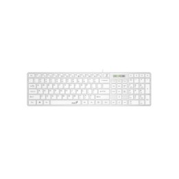 GENIUS TASTIERA MULTIMEDIALE SLIMSTAR 126 SLIM WHITE IT