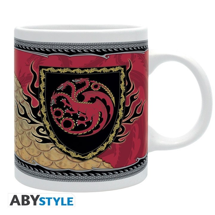 ABYSTYLE GAME OF THRONES: HOUSE OF THE DRAGON - Tazza 320 ml: Targaryen Dragon