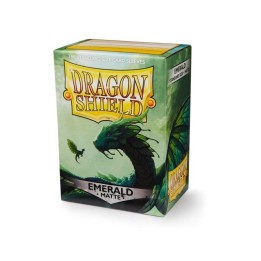 DRAGON SHIELD Standard Sleeves - Matte Emerald (100 Sleeves)