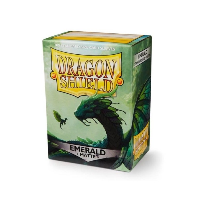 DRAGON SHIELD Standard Sleeves - Matte Emerald (100 Sleeves)
