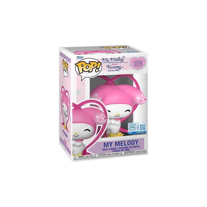 FUNKO POP Sanrio: My Melody 50th Anniversary - 109 My Melody (Exclusive) 9cm