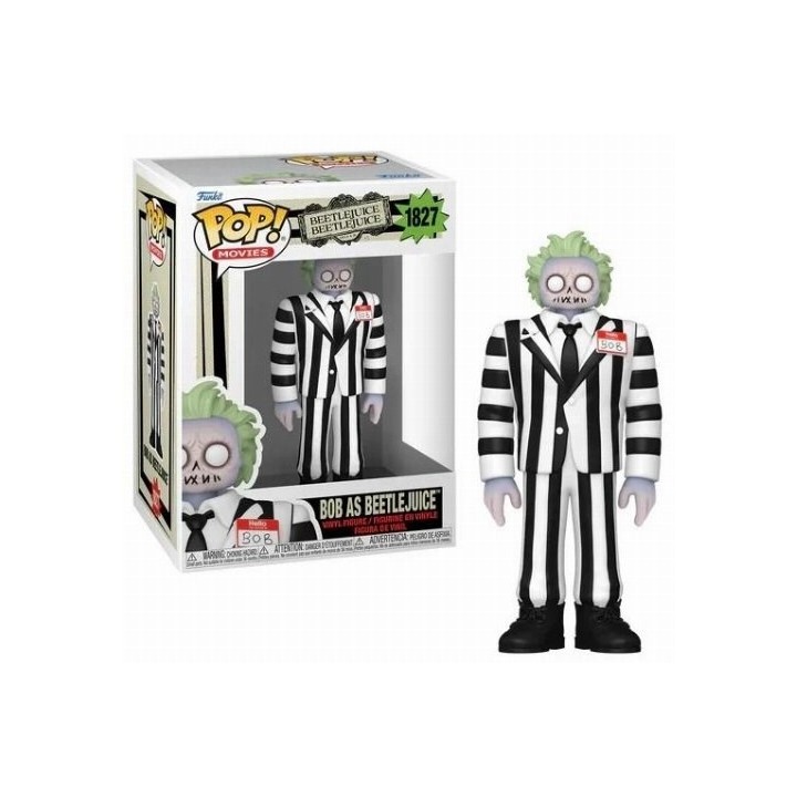 FUNKO POP Movies:Beetlejuice2S2–BOB as Beetlejuice 9 cm