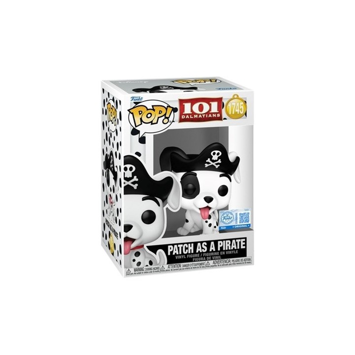 FUNKO POP Disney: 101 Dalmatians - 1745 Patch As A Pirate (Exclusive) 9cm