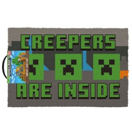 PYRAMID MINECRAFT (CREEPERS NEED HUGS) COIR DOORMAT 40X60