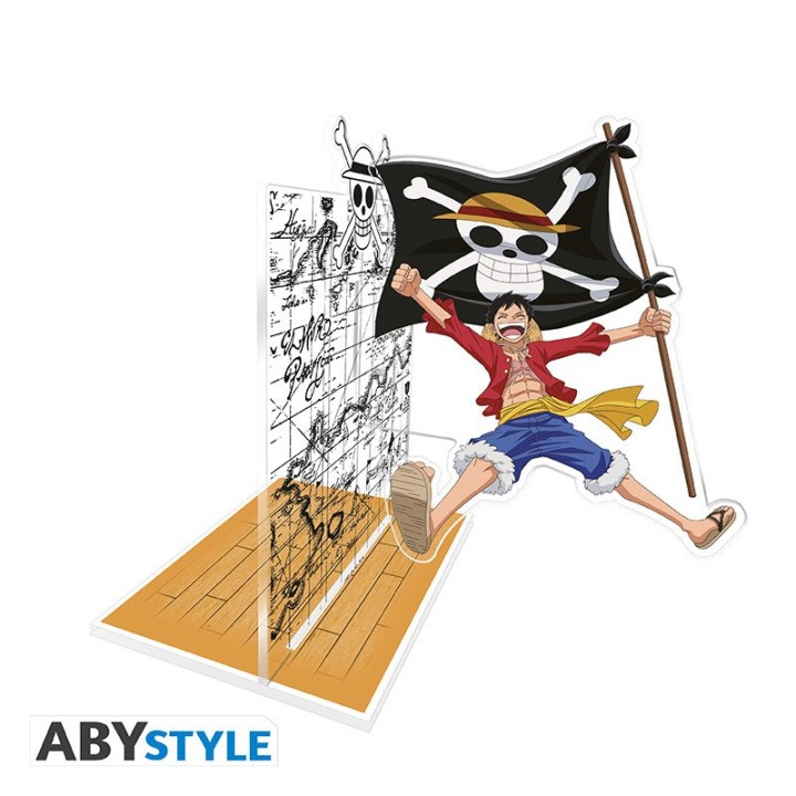 ABYSTYLE ONE PIECE - Fermalibri: "Luffy with his flag"
