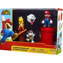 JAKKS PACIFIC NINTENDO SUPER MARIO DUNGEON DIORAMA SET