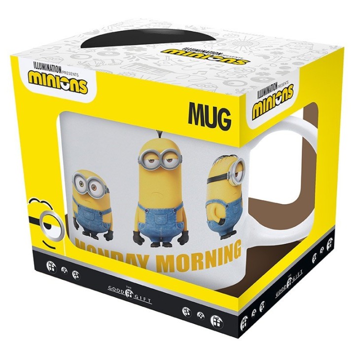 ABYSTYLE MINIONS - Tazza 320ml : " Friday vs Monday "