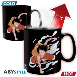 ABYSTYLE ONE PIECE - Tazza Termica 460 ml: "Luffy & Ace"