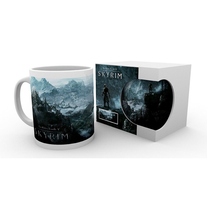 ABYSTYLE SKYRIM - Tazza 320 ml : " Skyrim World - subli"