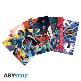 ABYSTYLE GRENDIZER - Set Cartoline (5 pezzi 14,8x10,5)