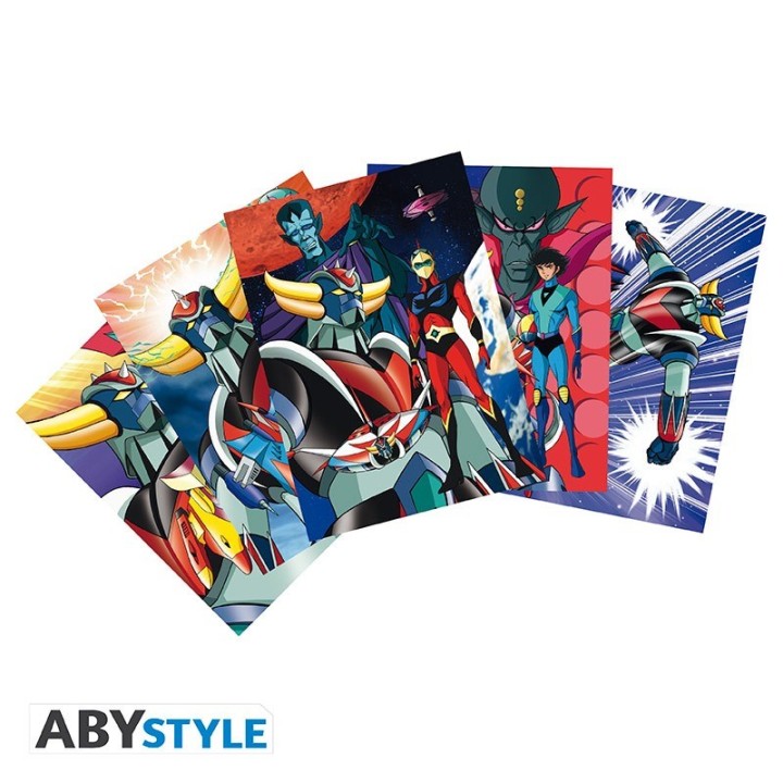 ABYSTYLE GRENDIZER - Set Cartoline (5 pezzi 14,8x10,5)